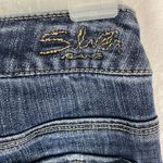 Silver Jeans SILVER Santorini Capri Cropped Dark Wash Jeans, Size 26 Photo 5