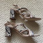 Gibson Latimer Size 8 Suede Reptile Strappy Sandals Photo 13