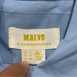 Maeve  Anthropologie Size 2 Asymmetrical Sleeveless Shirt Dress Wedding Party NWT Photo 3