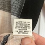 Love Riche Cream and Black Button Down Shirt with Dress Shirt Collar Photo 6