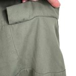 Nanette Lepore L'Amour Army Green Sleeveless Skater Apron Lightweight Dress L Photo 3