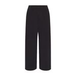 SKIMS Boyfriend Fleece Straight Leg Pant in Washed Onyx, Size Small Photo 3