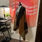 None Colorblock Pashmina with Earth Tones Photo 2