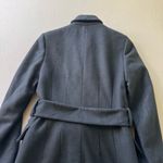 Mango  Wool Belted Trench Coat Photo 5