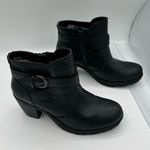 BOC Black Heeled Boots Sleek Minimalist Design Size 8.5 Photo 0