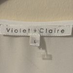 Violet+Claire  White and Black Lace Blouse Photo 1