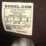 Sorel Women’s Caribou Slim Lace-Up Waterproof Winter Snow Boots Black Size 9 US Photo 10
