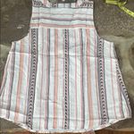 Anthropologie White Salmon Pink mine for Sleeveless V-Neck Blouse boho layer nwt Photo 3