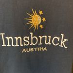 B&C Navy Blue Embroidered Sun, Moon & Stars Whimsigoth T Photo 1