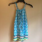 Crown & Ivy  small blue elephant tank top Photo 1