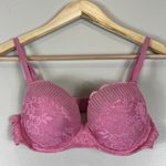 Victoria's Secret Victoria’s Secret Pink Lace Dream Angels Bra Photo 0