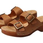 Kork-Ease NEW Saffron Slide Clog Sandal Brown Terra Size 9 Photo 0
