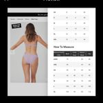 Cotton On high side brazilian seam bikini bottom XL new Photo 6