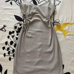 Topshop Grey CutOut Mini Dress Photo 4