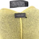 Wooden Ships  Serape Shawl Paola Buendia Cape Knit Yellow Women’s Size S/M NWT Photo 3
