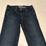 Paige  Denim Skyline Boot Jeans Size 27 Dark Wash Photo 2