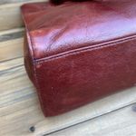 Lord & Taylor Vintage Leather Handbag Brown Photo 5