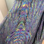 JACK  Womens Party Coctail Dress Colorful Jewel Tone Abstract Small Medium Photo 6