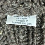 Quichua Creations Ecuador L Gray Wool Knit Zip Up Chunky Cable Sweater Cardigan Size undefined Photo 6