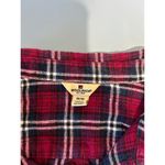 Woolrich  flannel shirt womens size M red plaid vintage classic button down Photo 3