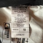 Carhartt SZ 18 Canvas Work Shorts Rugged Flex Loose Fit Pockets High-Rise Black Photo 8