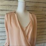 Indulge  In Style Faux Wrap Blouse Photo 2