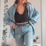 Route 66 Vintage Oversized Denim Jacket Photo 0