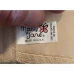 Vintage 1970s Mary Jane Beige Opaque Underwire Bra Size 34C NEW Tan Photo 2