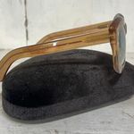 Tom Ford FT0582 45P Shiny Light Brown Mirror Green Lens Julia Square Sunglasses Photo 5