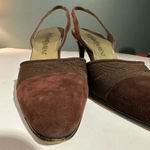 Yves Saint Laurent Brown Slingback Pumps Sz 9M Photo 11