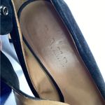 L.A.M.B. by Gwen Stefani T strap heels. Size 7.5. Black suede Photo 11