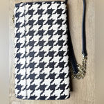 Kate Spade  Houndstooth Crossbody with Gold Chain Photo 1