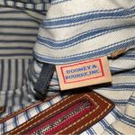 Dooney & Bourke Vintage Leather & Vinyl Shoulder Bag with FLAWS Photo 9