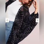 Anthropologie New with tags Velvet Fern Kimono Photo 1