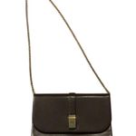 Christian Dior • Dior leather shoulder bag brown and gold Photo 4