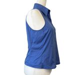 Armani Collezioni Women’s  sleeveless blouse blue size 6 Photo 4