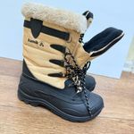 Kamik  Women's Shellback Boot Tan Waterproof Faux Fur Photo 0