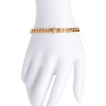 Kurt Geiger Gold Curb Chain Eagle Bracelet Photo 1