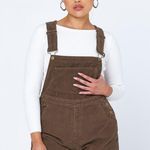 Princess Polly Kacey Overalls in Brown Photo 0