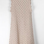J.Crew Pointelle Sleeveless Crochet Knit Lined Sleeveless Sweater Dress Medium Photo 0