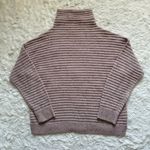 Madewell Sweater Donegal Belmont Mockneck in Coziest Yarn Blush Pink XL Photo 1