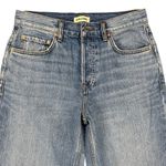 GRLFRND  - The Bella Low Rise Boyfriend Distressed Jeans in Blue Photo 1