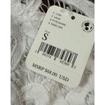 Free People NWT Adella Lace Cami women's sz S white Photo 6