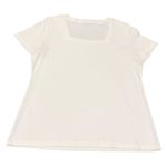 Karen Scott Karen Scoot white cotton T-shirt size L Photo 6
