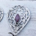 Large Dangle Earrings Pierced Ears Photo 2