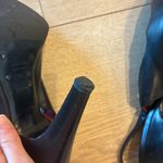 Prada  Vintage Leather Women’s Slingback Platform Pumps Heels Black Size 39/9 US Photo 10