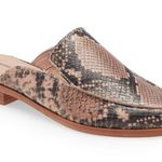 Treasure & Bond  Snake Print Slide On Mules Photo 0