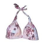 Sunsets Sea Siren Lily Cone Together Bikini Top & Bottom size Large Pink Photo 2