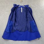 Lululemon Daily Practice Jacket Sapphire Blue Athletic Athleisure Outdoor Size 6 Photo 2