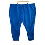Susan Graver  Weekend Sweatpants 4XP Blue French Terry‎ Joggers Lounge Cozy Core Photo 2
